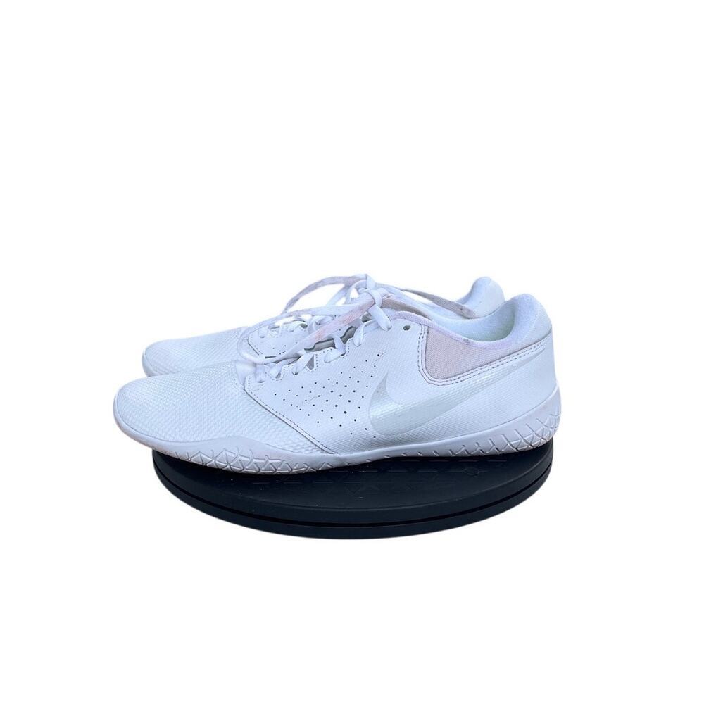 Nike Sideline IV Women's Cheerleading Shoes Sneakers Size 7.5 White Sliver